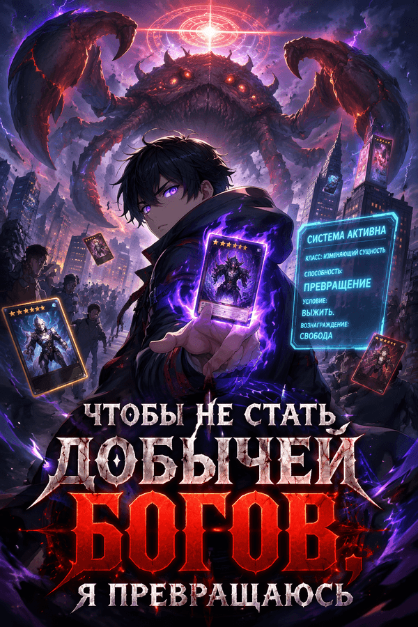 Чтобы не стать добычей богов, я превращаюсь
