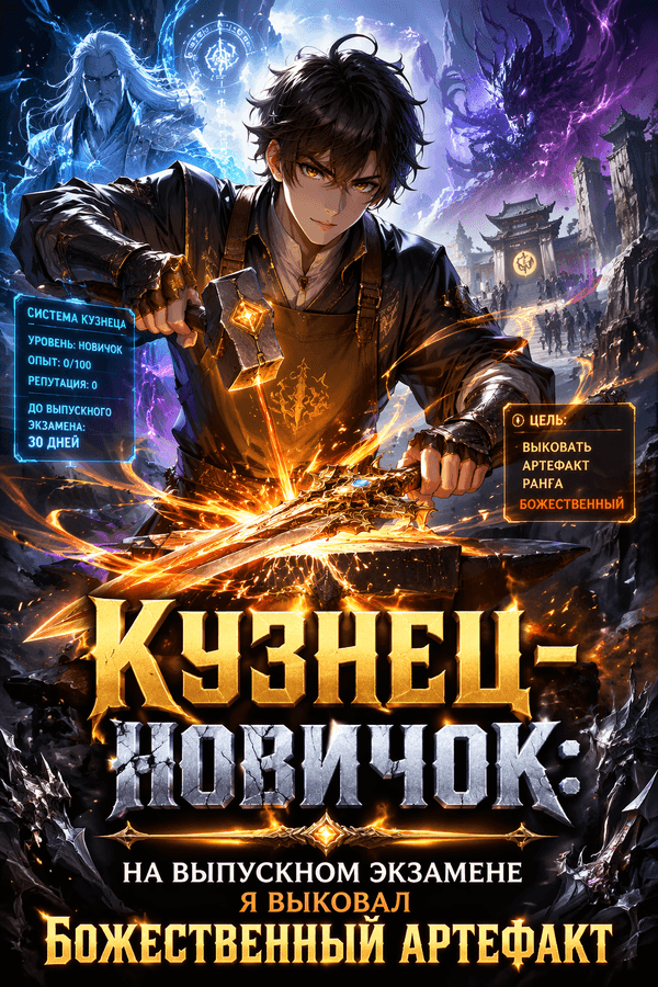 Кузнец-новичок: На выпускном экзамене я выковал божественный артефакт