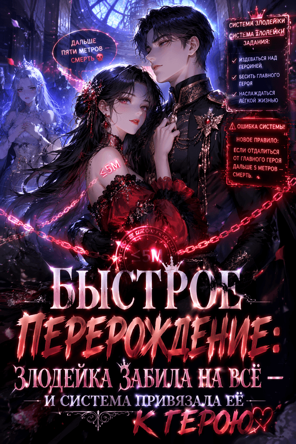 Быстрое перерождение: Злодейка забила на всё — и система привязала её к герою