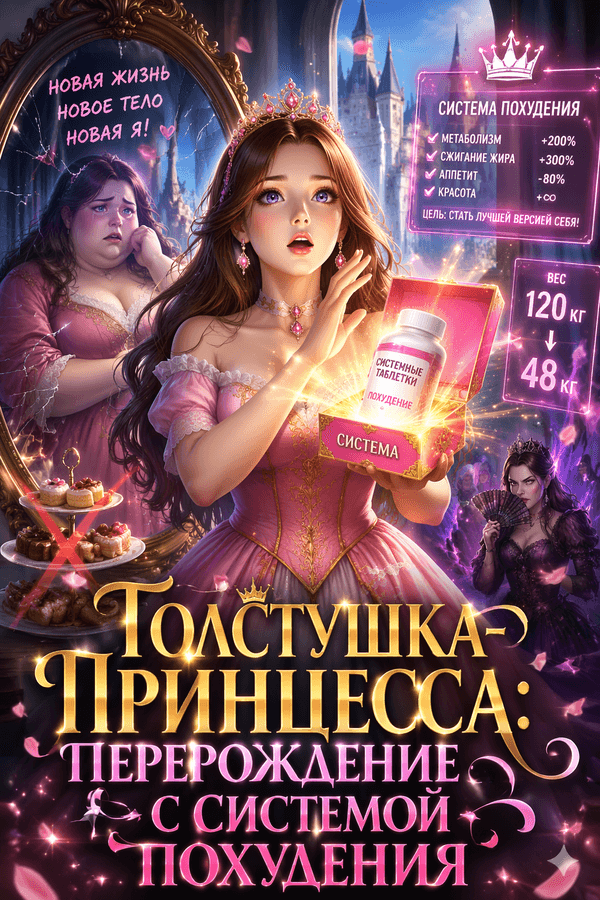 Толстушка-принцесса: Перерождение с системой похудения