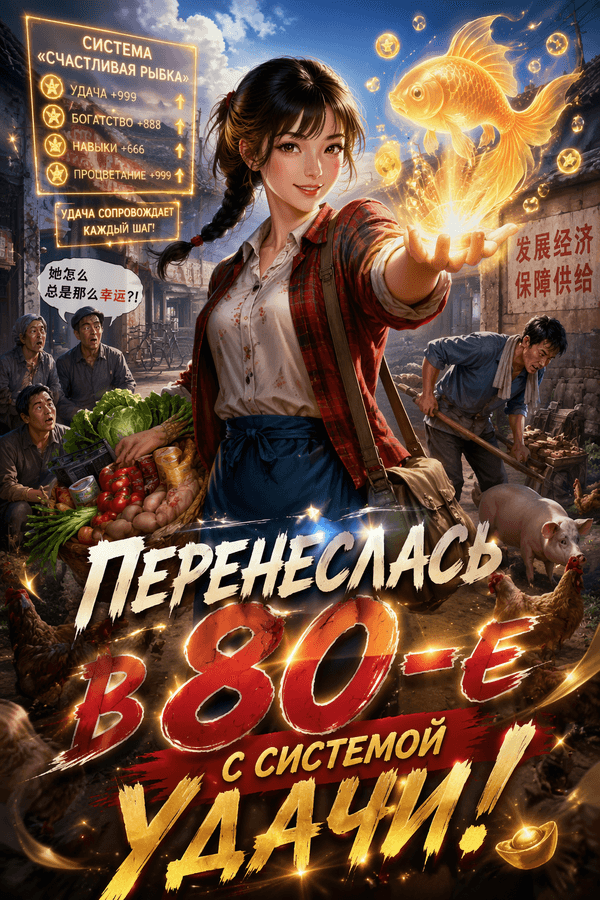 Перенеслась в 80-е с системой удачи!