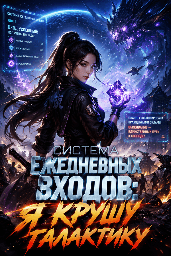 Система ежедневных входов: Я крушу галактику