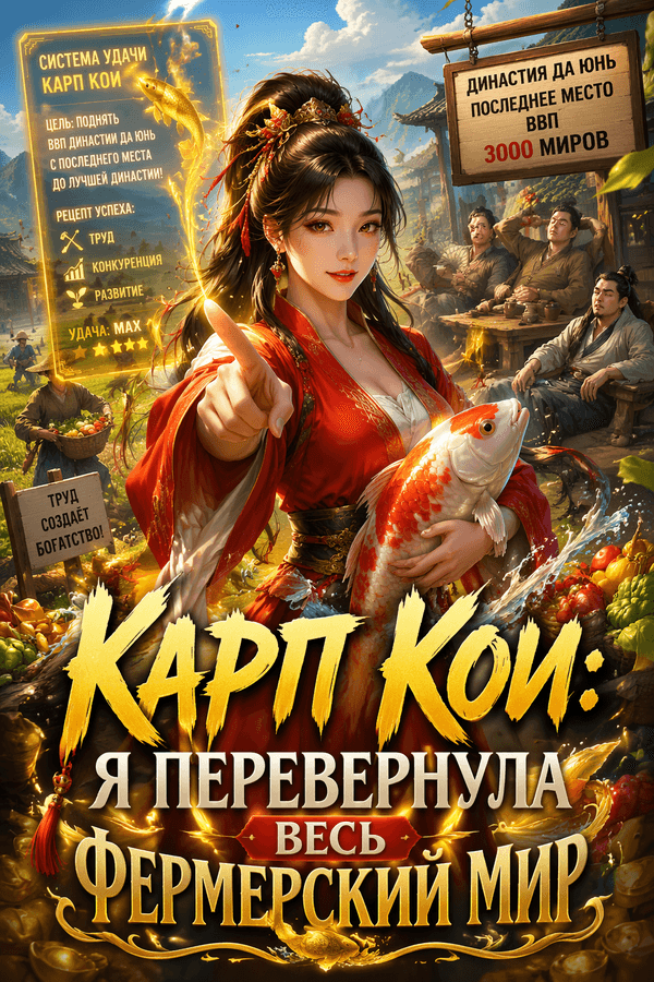 Карп кои: Я перевернула весь фермерский мир