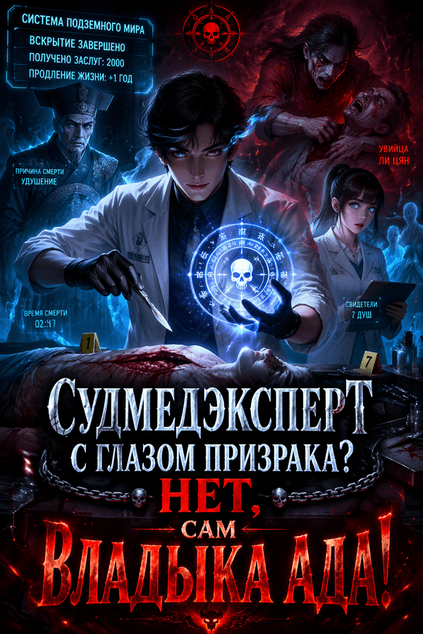 Судмедэксперт с глазом призрака? Нет, сам Владыка Ада!