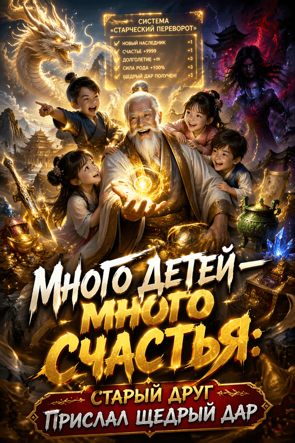 Много детей — много счастья: старый друг прислал щедрый дар