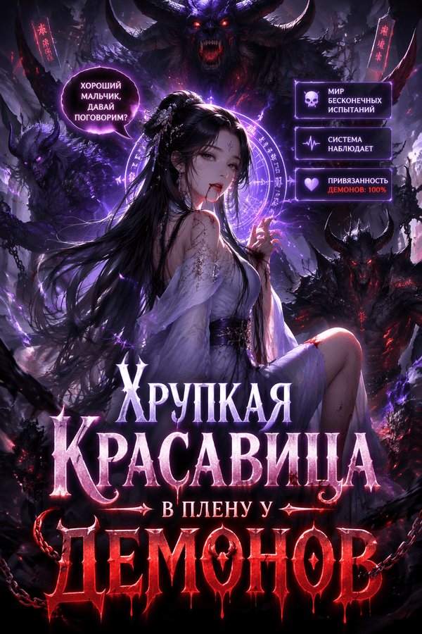 Хрупкая красавица в плену у демонов