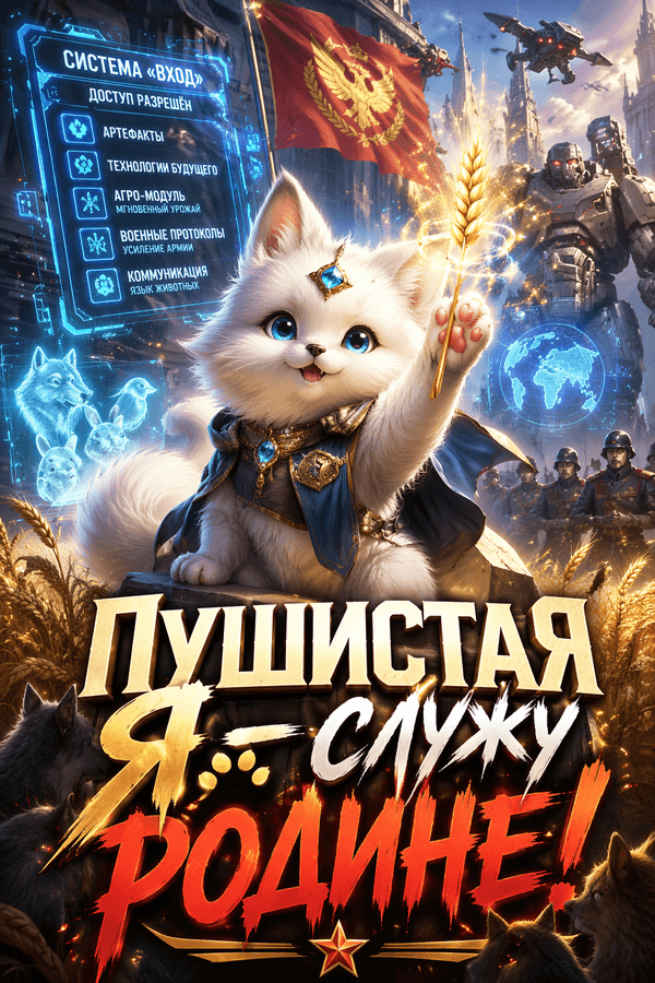 Пушистая я — служу Родине!
