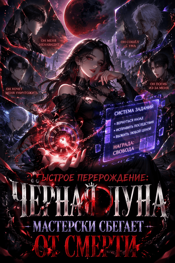 Быстрое перерождение: Чёрная луна мастерски сбегает от смерти