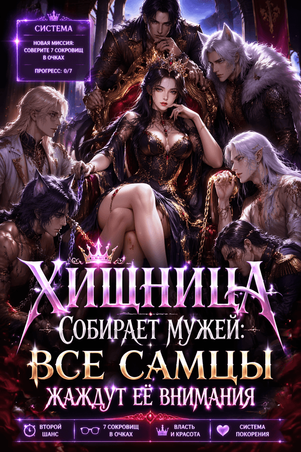 Хищница собирает мужей: все самцы жаждут её внимания