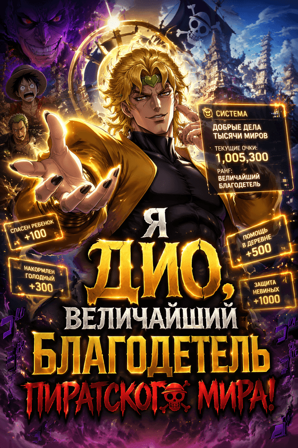 Я Дио, величайший благодетель пиратского мира!