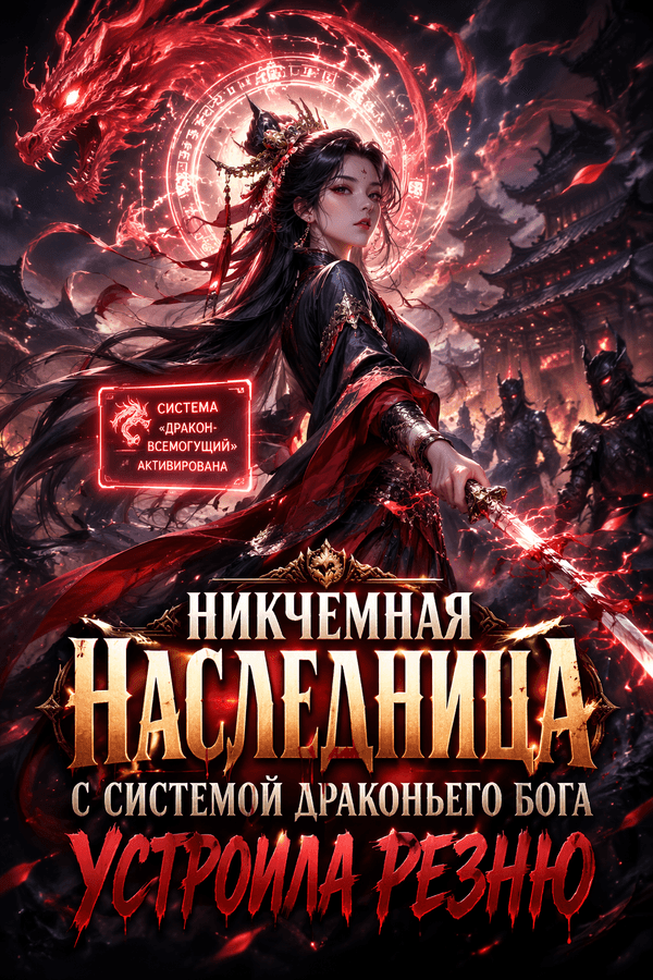 Никчемная наследница с системой Драконьего Бога устроила резню