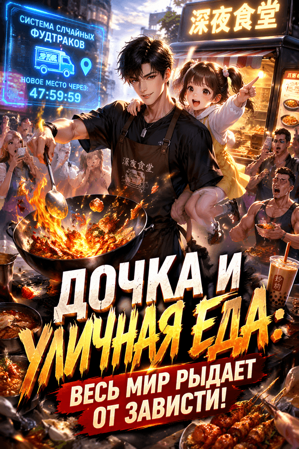 Дочка и уличная еда: весь мир рыдает от зависти!