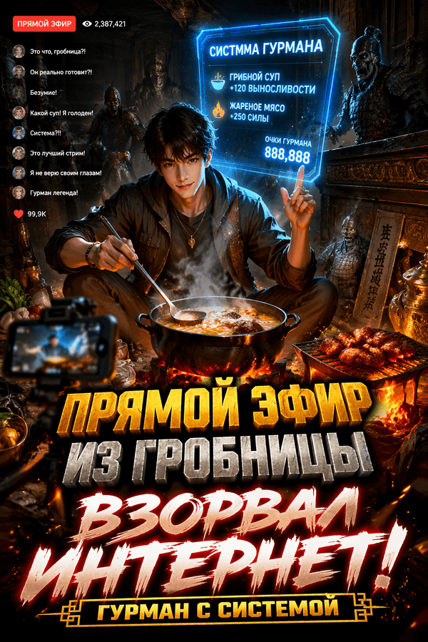 Прямой эфир из гробницы взорвал интернет! Гурман с системой