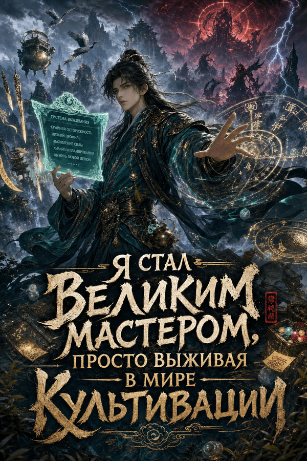 Я стал великим мастером, просто выживая в мире культивации