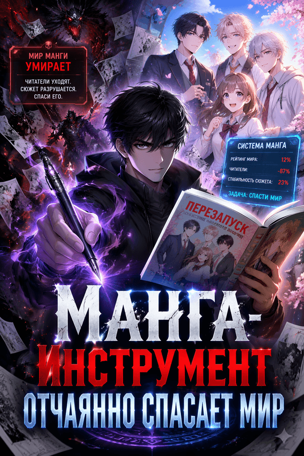Манга-инструмент отчаянно спасает мир