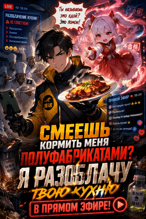 Смеешь кормить меня полуфабрикатами? Я разоблачу твою кухню в прямом эфире!