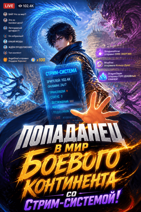 Попаданец в мир Боевого континента со стрим-системой!