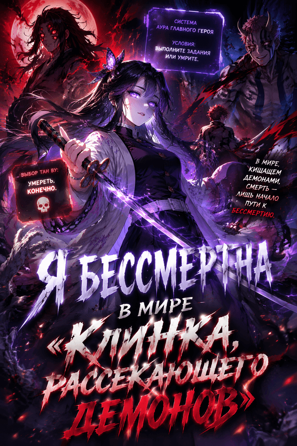 Я бессмертна в мире «Клинка, рассекающего демонов