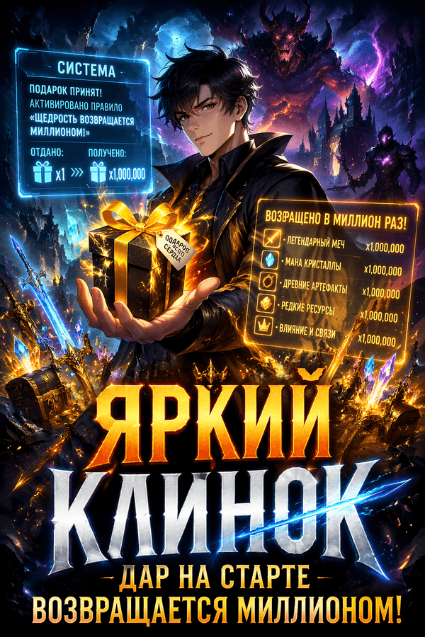 Яркий клинок: Дар на старте возвращается миллионом!