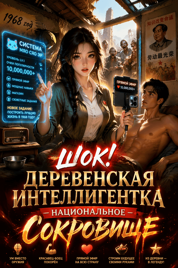 Шок! Деревенская интеллигентка — национальное сокровище