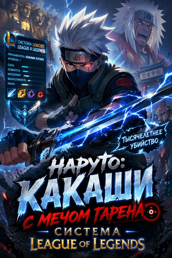 Наруто: Какаши с мечом Гарена — система League of Legends