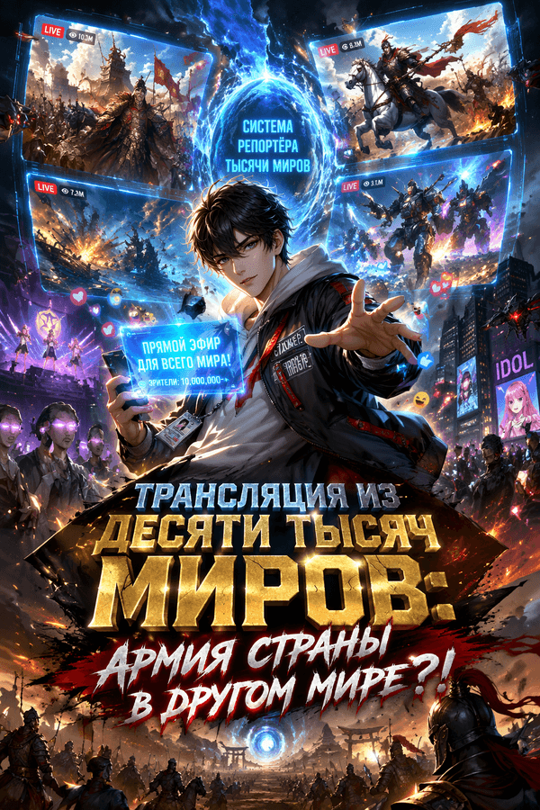 Трансляция из десяти тысяч миров: Армия страны в другом мире?!