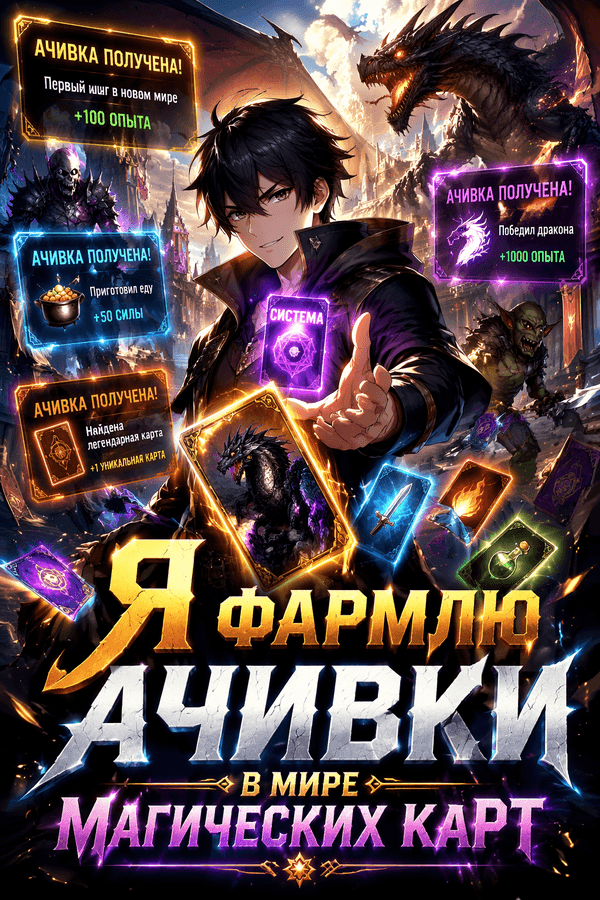 Я фармлю ачивки в мире магических карт