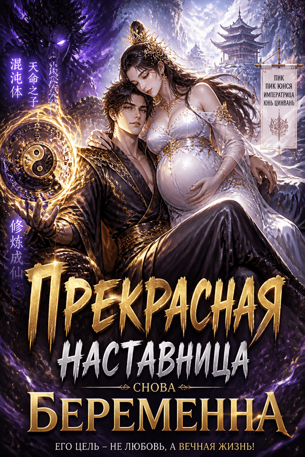 Прекрасная наставница снова беременна
