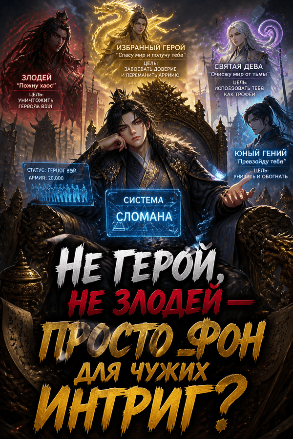 Не герой, не злодей — просто фон для чужих интриг?