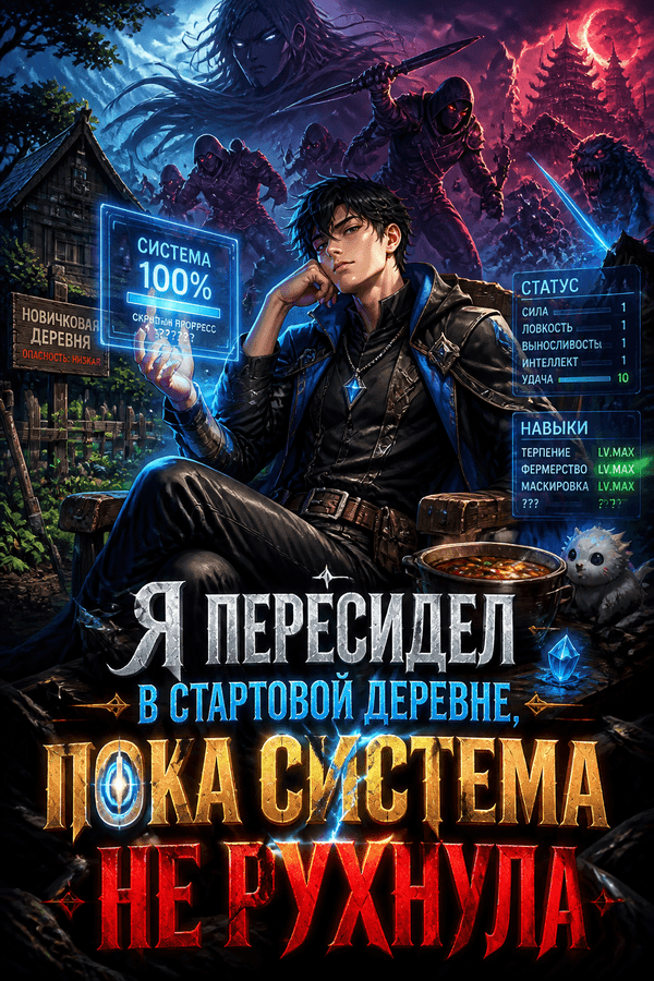 Я пересидел в стартовой деревне, пока система не рухнула
