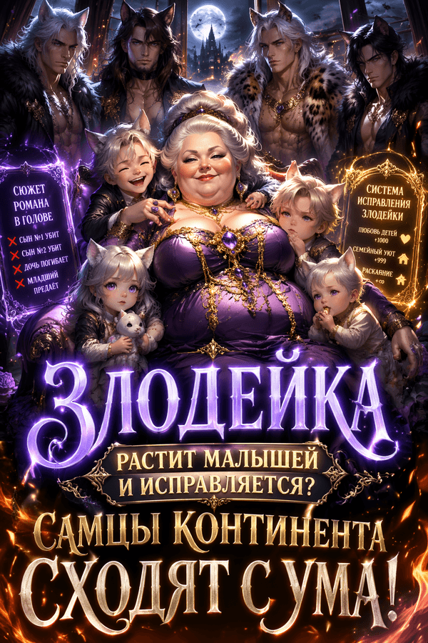 Злодейка растит малышей и исправляется? Самцы континента сходят с ума!