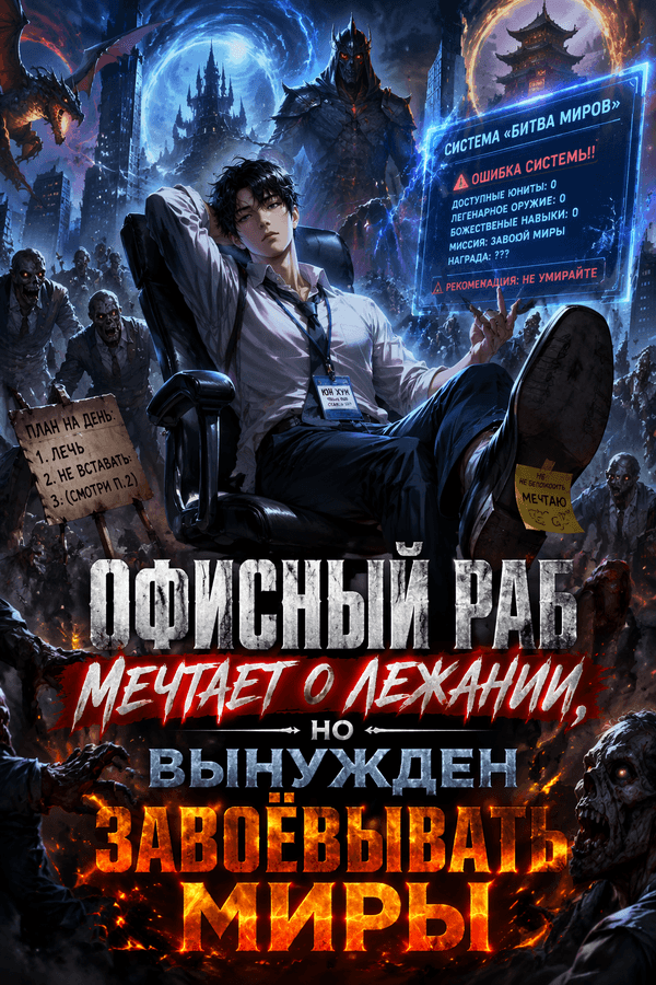Офисный раб мечтает о лежании, но вынужден завоёвывать миры