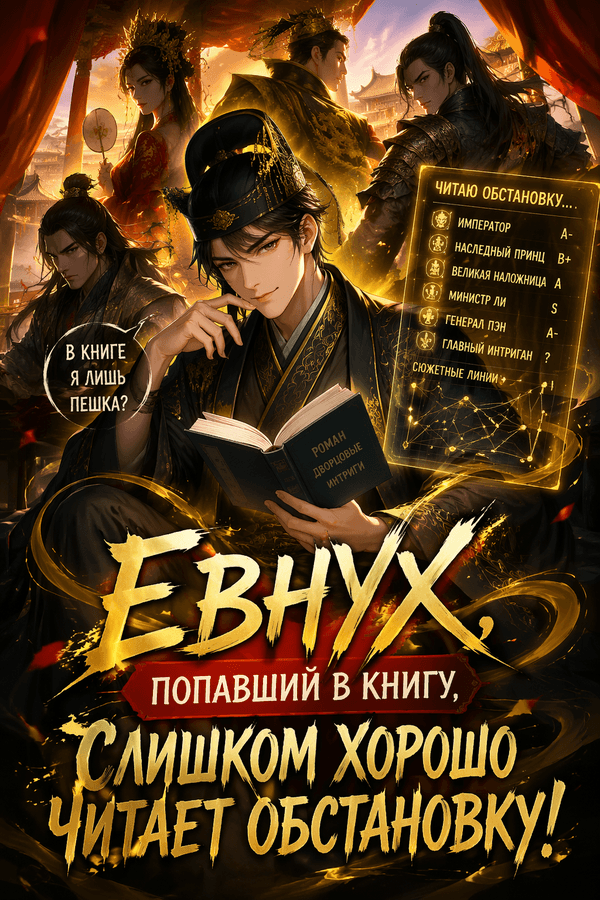Евнух, попавший в книгу, слишком хорошо читает обстановку!