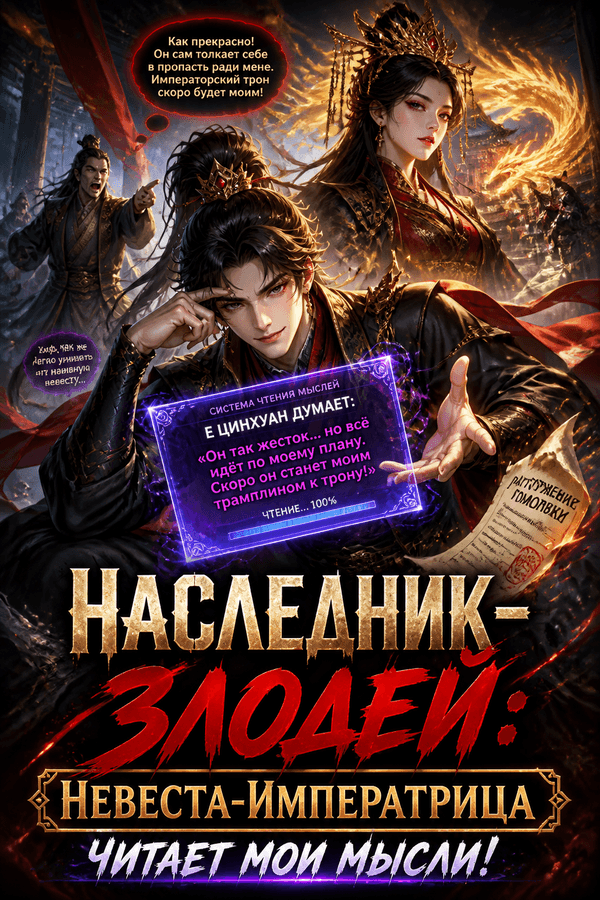 Наследник-злодей: невеста-императрица читает мои мысли!