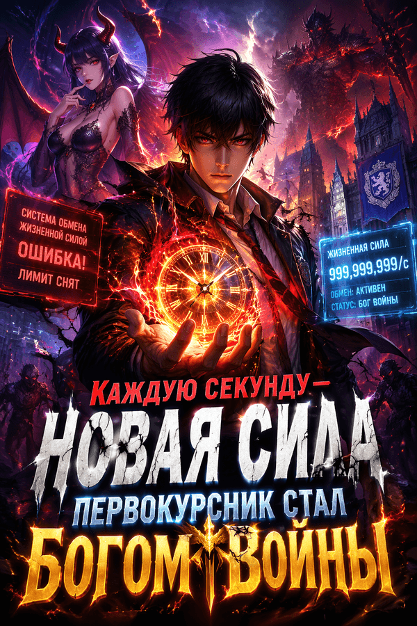 Каждую секунду — новая сила. Первокурсник стал Богом Войны