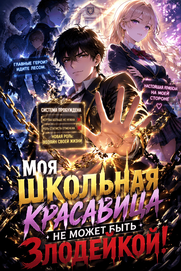Моя школьная красавица не может быть злодейкой!