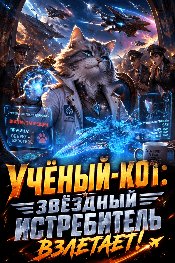 Учёный-кот: Звёздный истребитель взлетает!