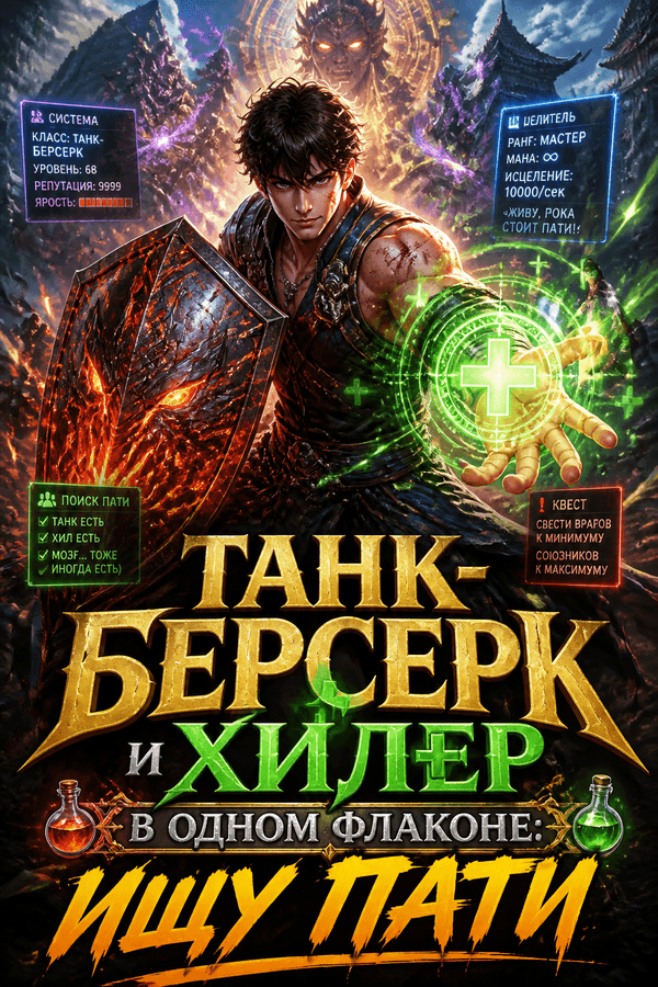 Танк-берсерк и хилер в одном флаконе: ищу пати