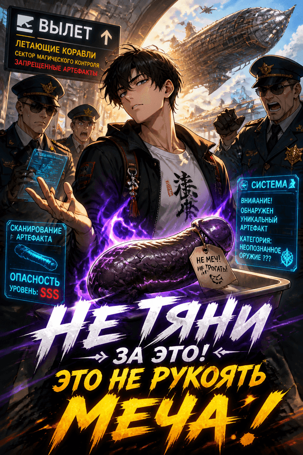 Не тяни за это! Это не рукоять меча!