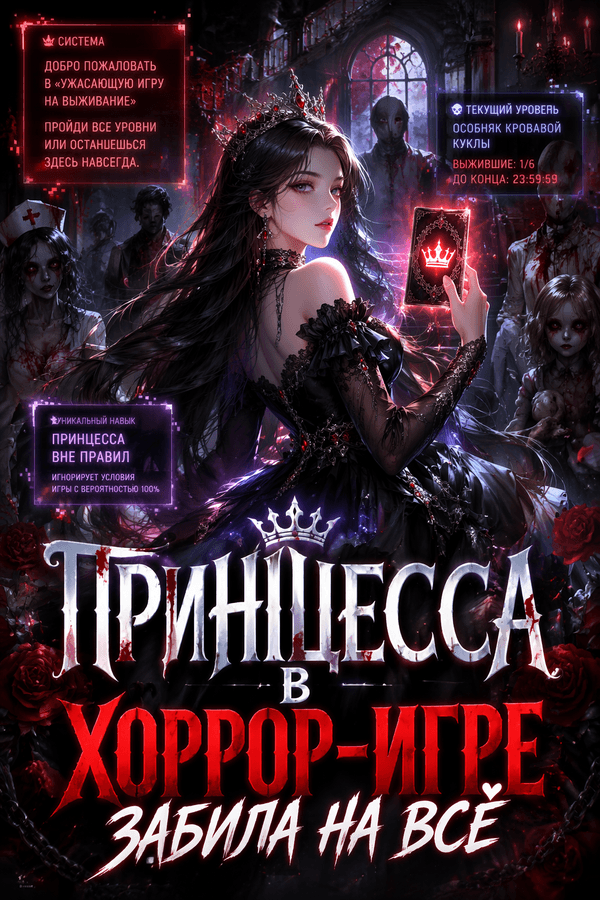 Принцесса в хоррор-игре забила на всё
