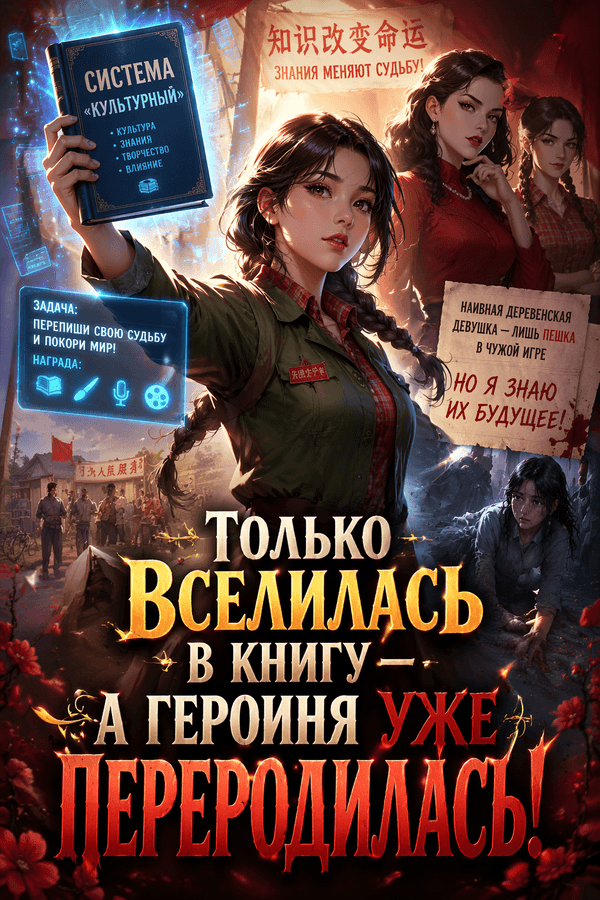 Только вселилась в книгу — а героиня уже переродилась!