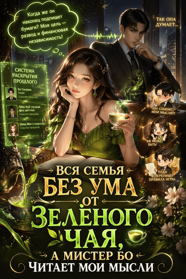 Вся семья без ума от зелёного чая, а мистер Бо читает мои мысли