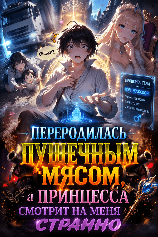 Переродилась пушечным мясом, а принцесса смотрит на меня странно