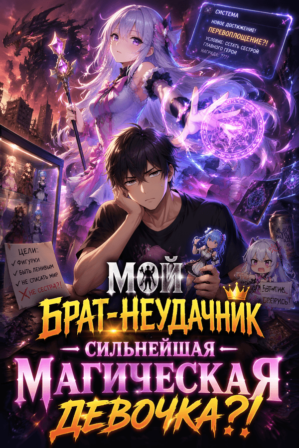Мой брат-неудачник — сильнейшая магическая девочка?!