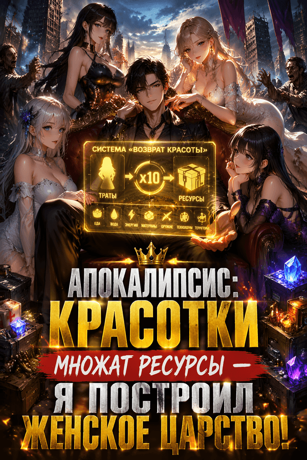 Апокалипсис: Красотки множат ресурсы — я построил женское царство!