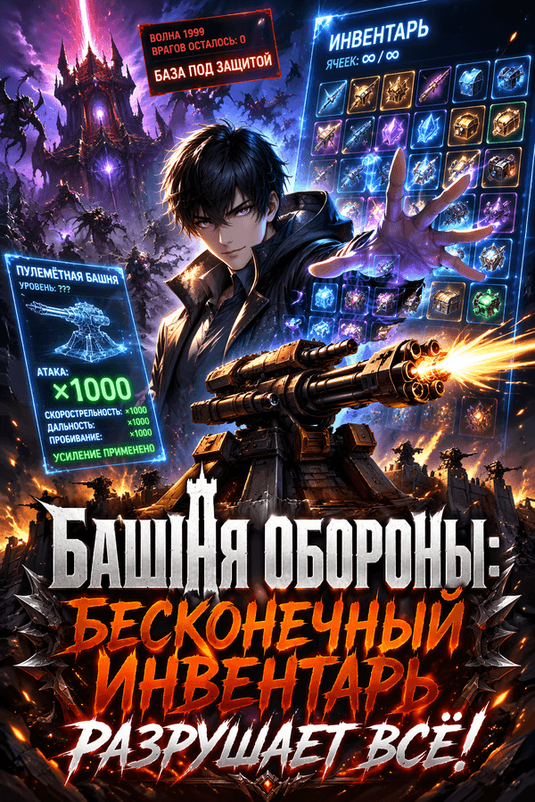 Башня обороны: Бесконечный инвентарь разрушает всё!
