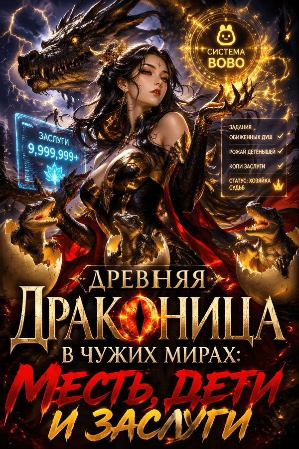 Древняя драконица в чужих мирах: месть, дети и заслуги