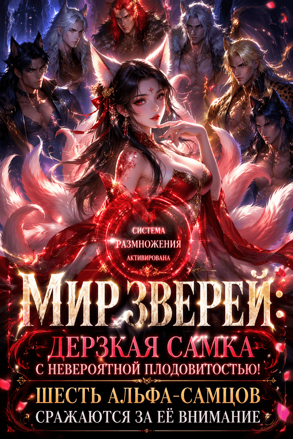 Мир зверей: Дерзкая самка с невероятной плодовитостью! Шесть альфа-самцов сражаются за её внимание
