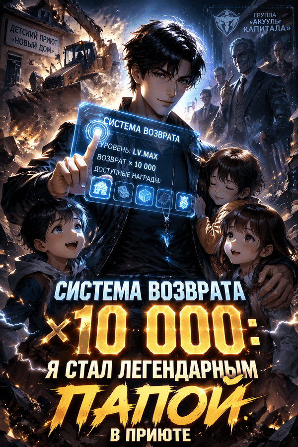 Система возврата × 10 000: Я стал легендарным папой в приюте
