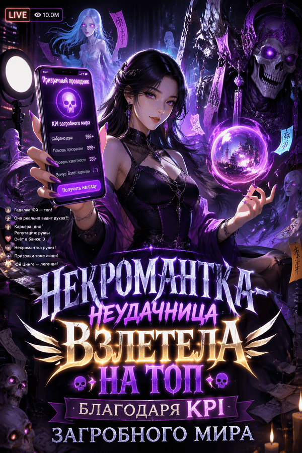 Некромантка-неудачница взлетела на топ благодаря KPI загробного мира